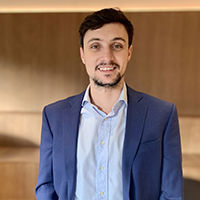 Man smiling