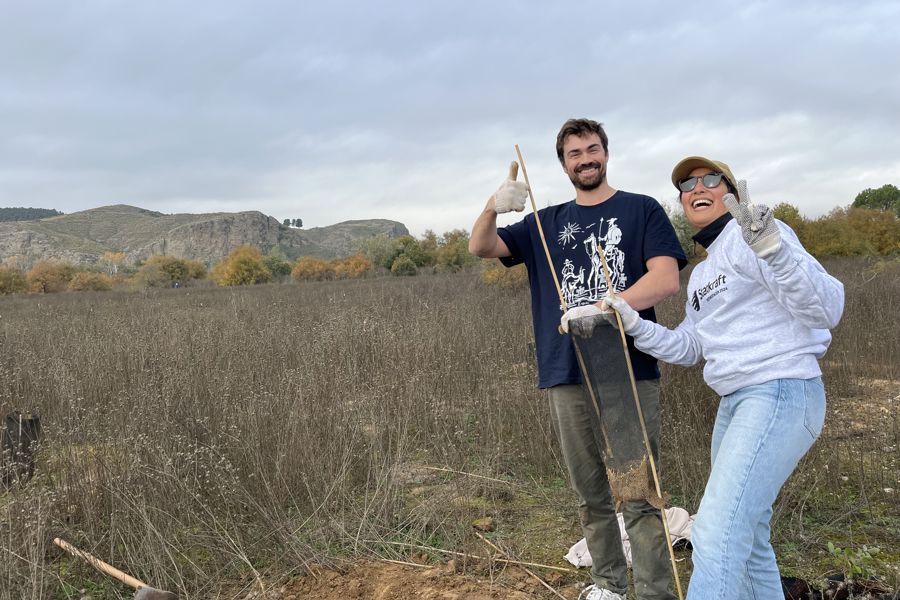 Voluntarios en Jornada con WWF en Madrid
